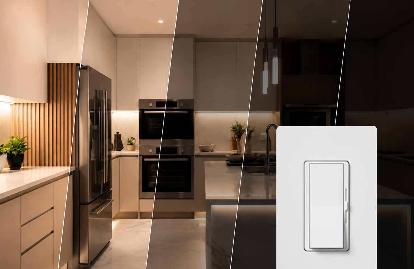Wall dimmer switch