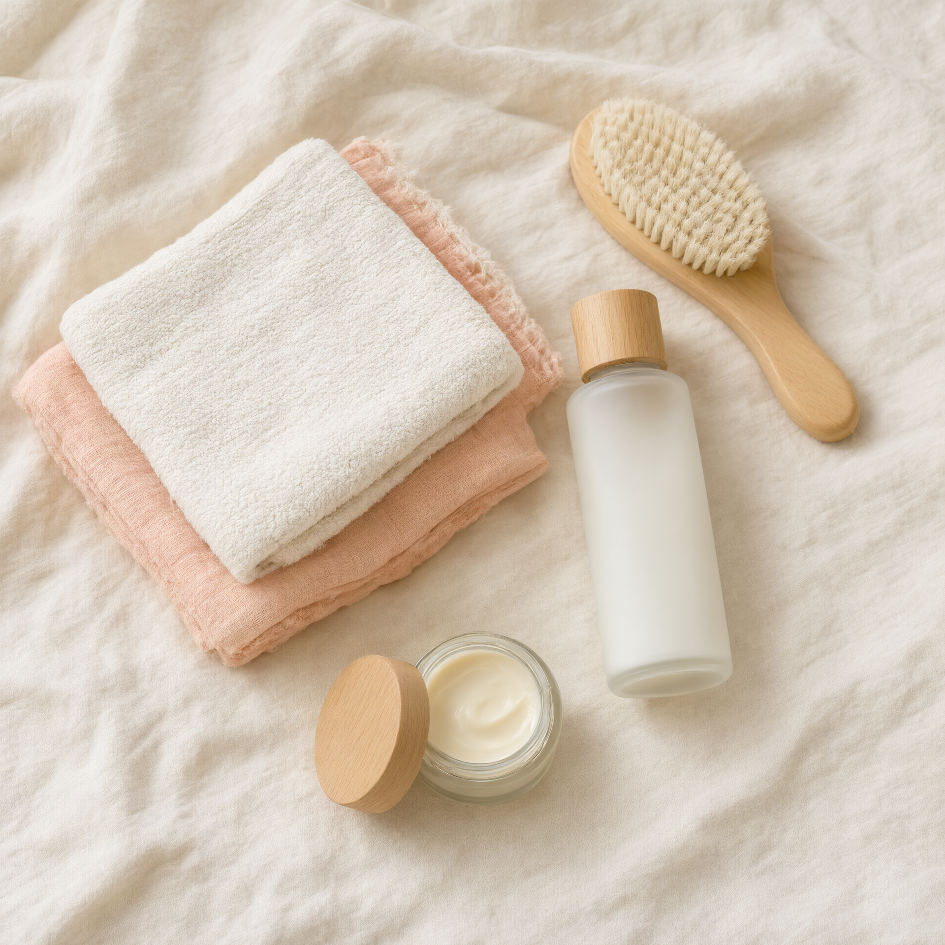 Organic baby care items