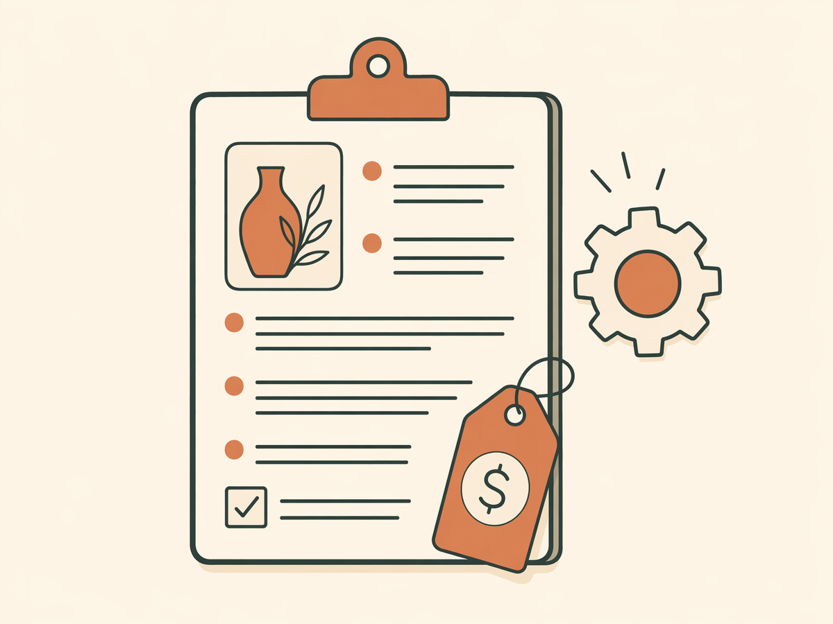 AI-generated Shopify product listing illustration